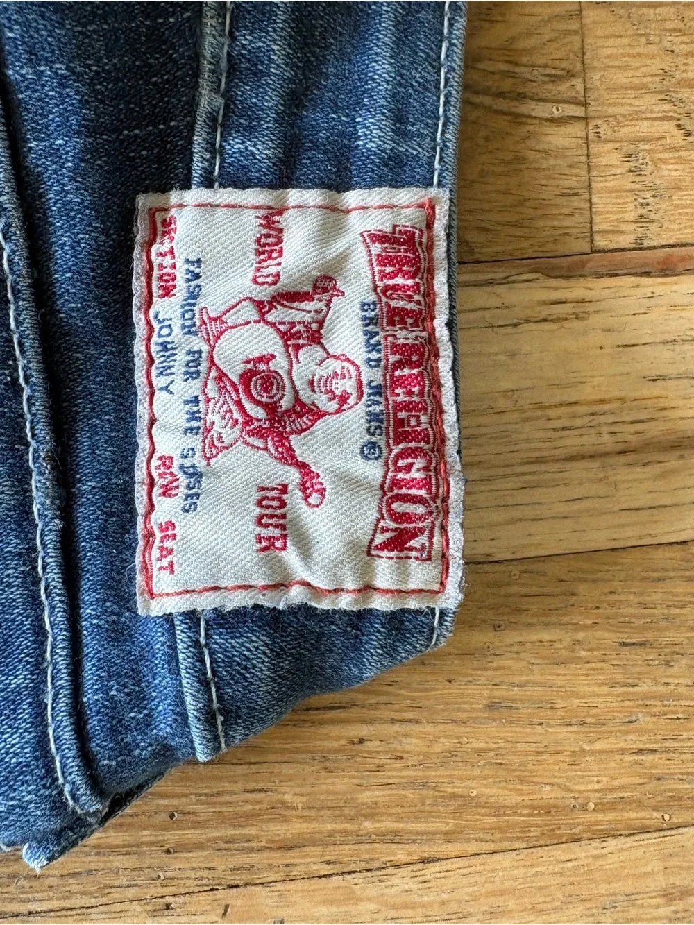 True Religion straight leg